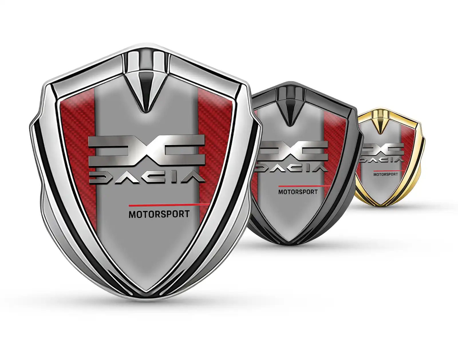 Dacia Car Badges High-End Look Drift Inspired Style
